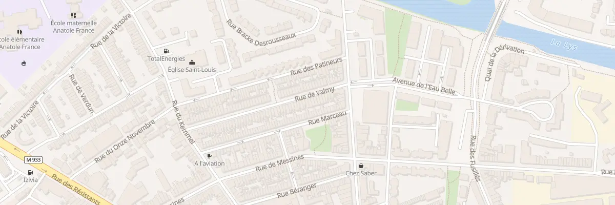 Plan du 19 Rue de Valmy à Armentières