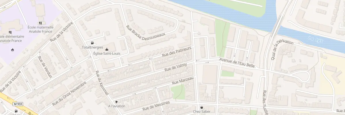 Plan du 21 Rue des Patineurs à Armentières