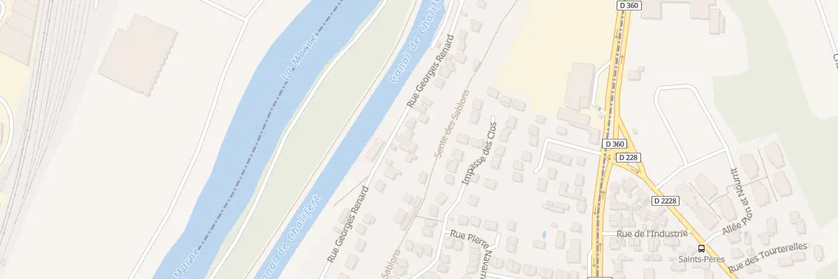 Plan du 63 Rue Georges Renard à Meaux