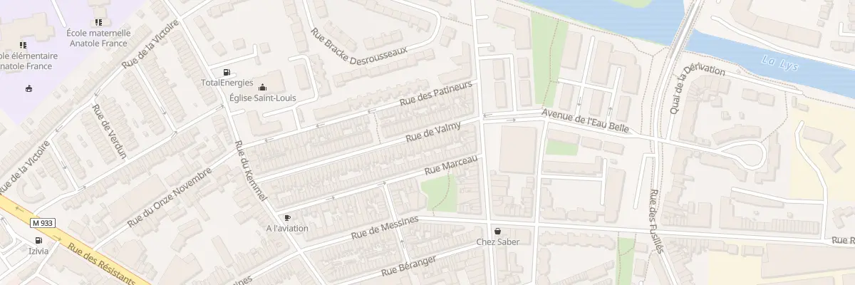 Plan du 17 Rue de Valmy à Armentières