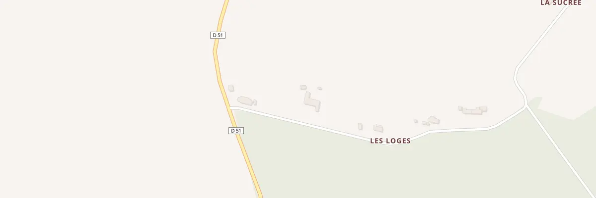 Plan du 208 Les Loges à Charentonnay