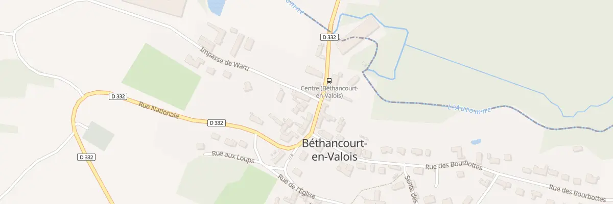 Plan du 116 Rue Nationale à Béthancourt-en-Valois