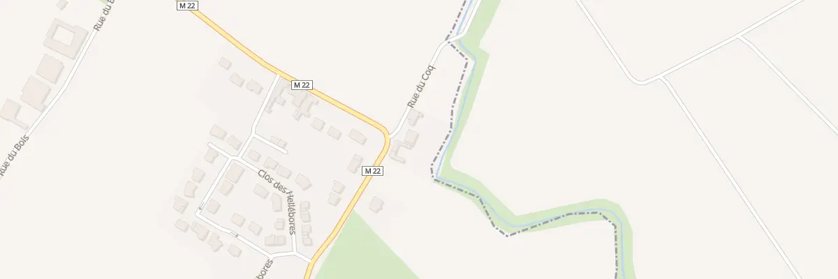 Plan du 4 Rue Roger Salengro à Hantay