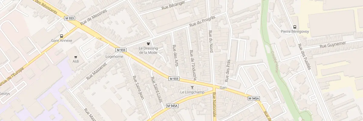 Plan du 14 Rue des Arts à Armentières