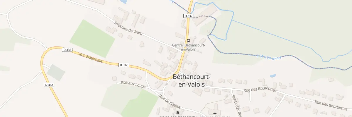 Plan du 130 Rue Nationale à Béthancourt-en-Valois
