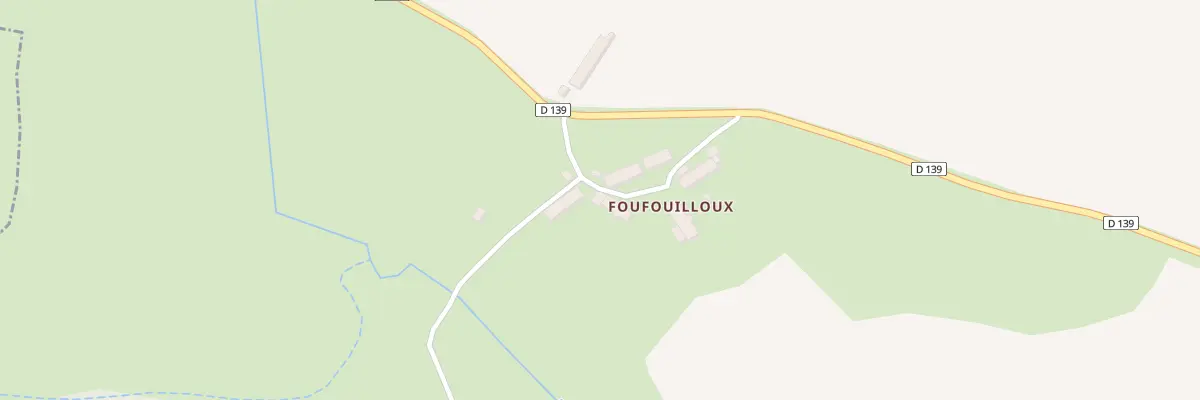 Plan du 5005 Foufouilloux à Virargues