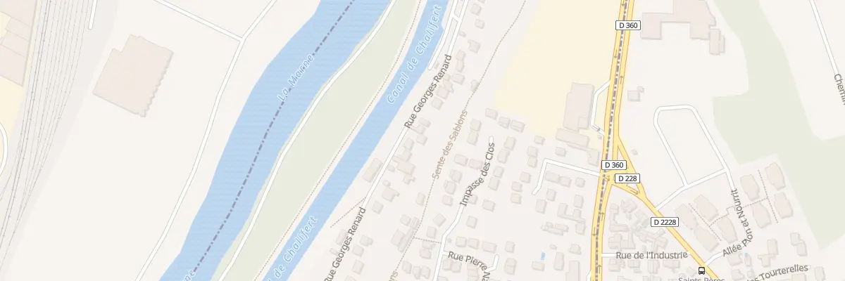 Plan du 59 Rue Georges Renard à Meaux