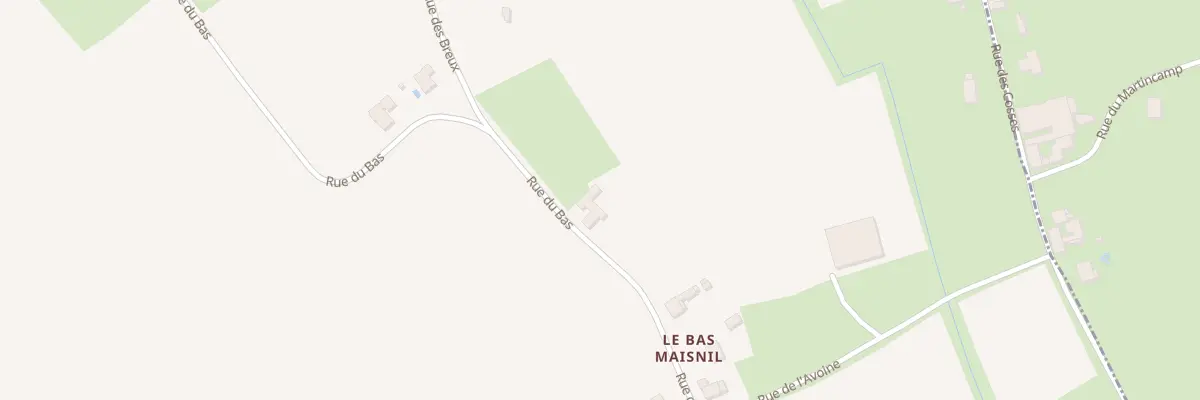 Plan du 55 Rue du Bas au Maisnil