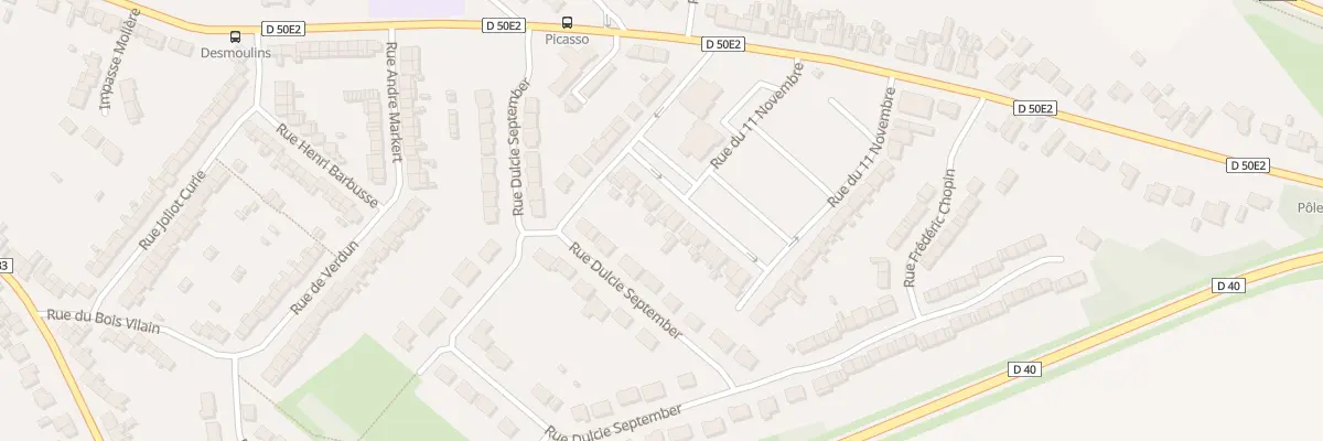 Plan du 28 Rue du 11 Novembre à Méricourt
