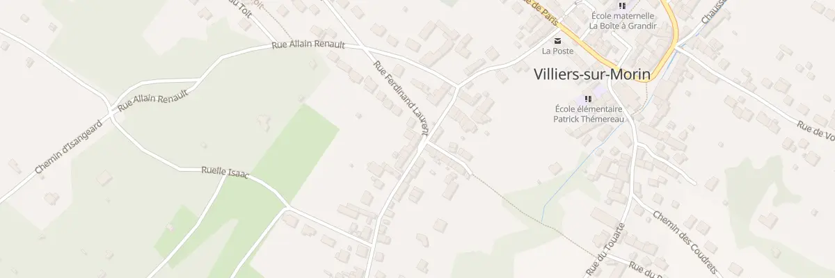 Plan du 36 Grande Rue à Villiers-sur-Morin