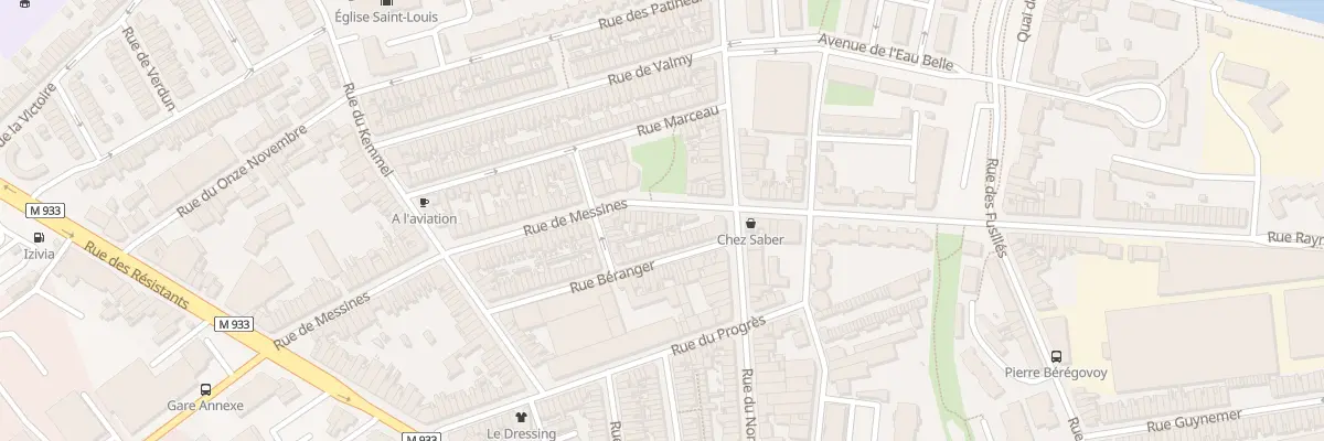 Plan du 25 Rue de Messines à Armentières