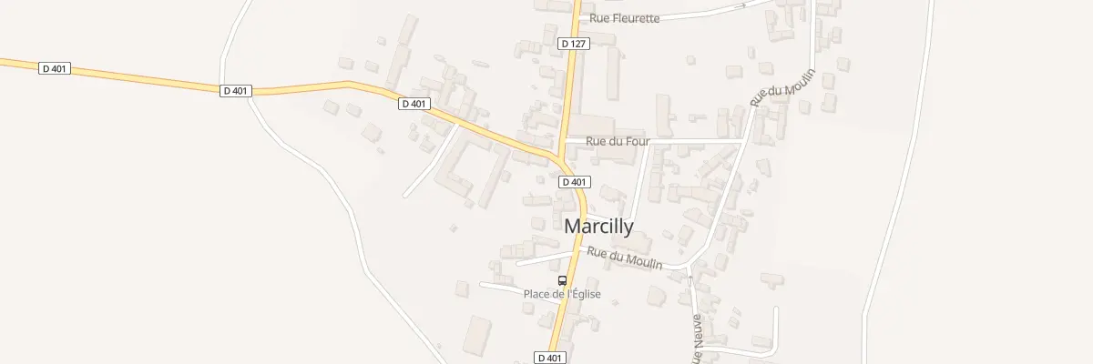 Plan du 3 Rue du Pont à Marcilly