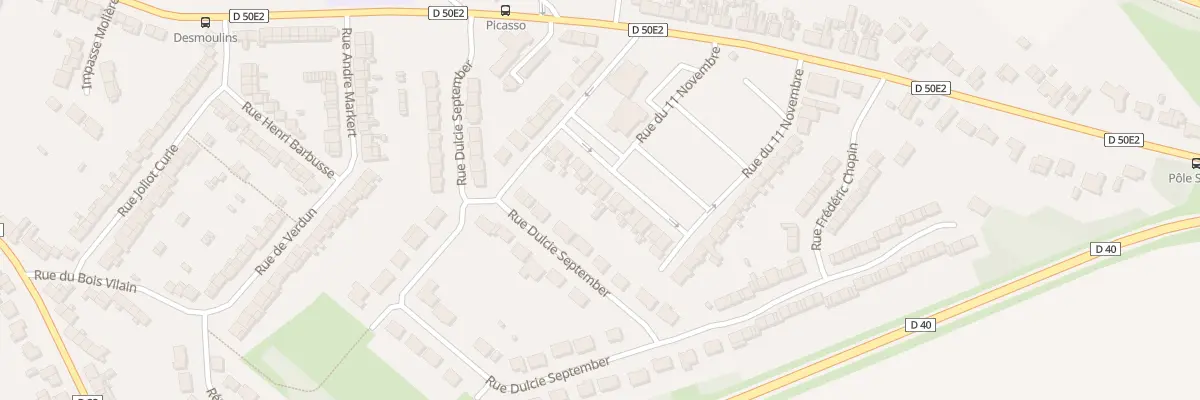 Plan du 30 Rue du 11 Novembre à Méricourt