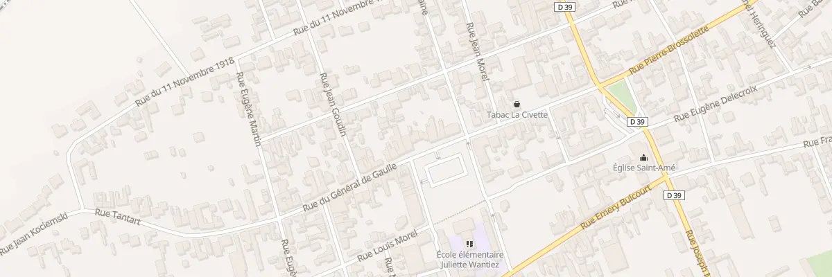 Plan du 37 Rue du Général de Gaulle à Annay