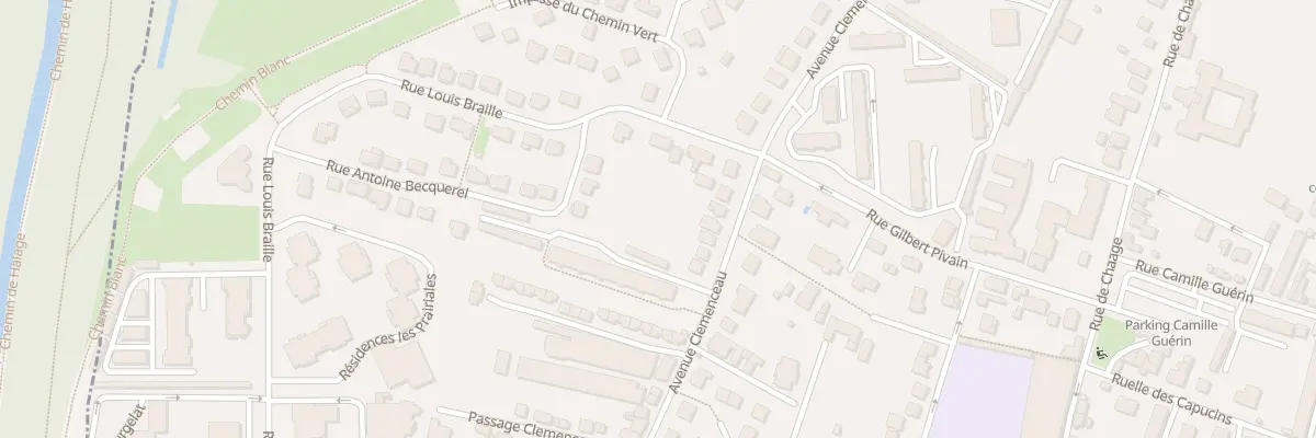 Plan du 85 Av Clémenceau à Meaux