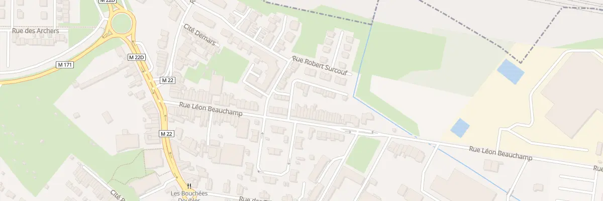 Plan du 220 Rue Léon Beauchamp à La Chapelle-d’Armentières