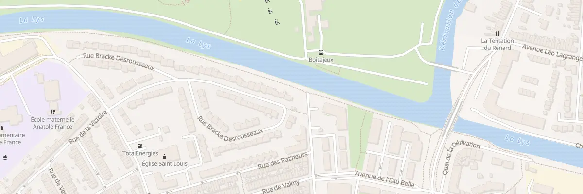 Plan du 56 Rue Bracke Desrousseaux à Armentières