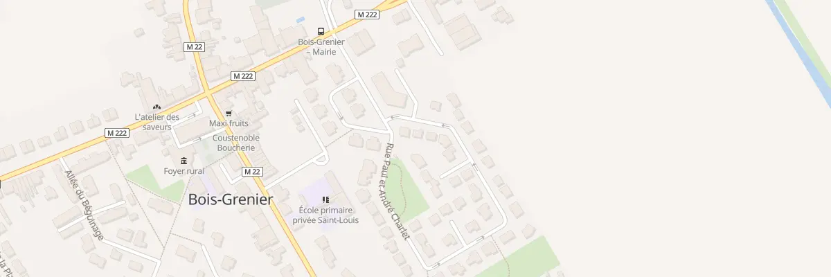 Plan du 23 Rue Paul et André Charlet à Bois-Grenier