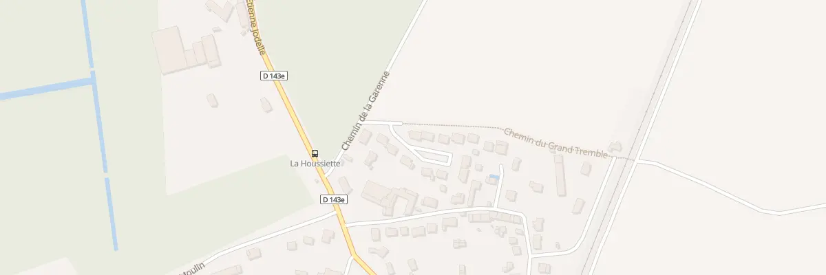 Plan du 13 Che du Grand Tremble à La Houssaye-en-Brie