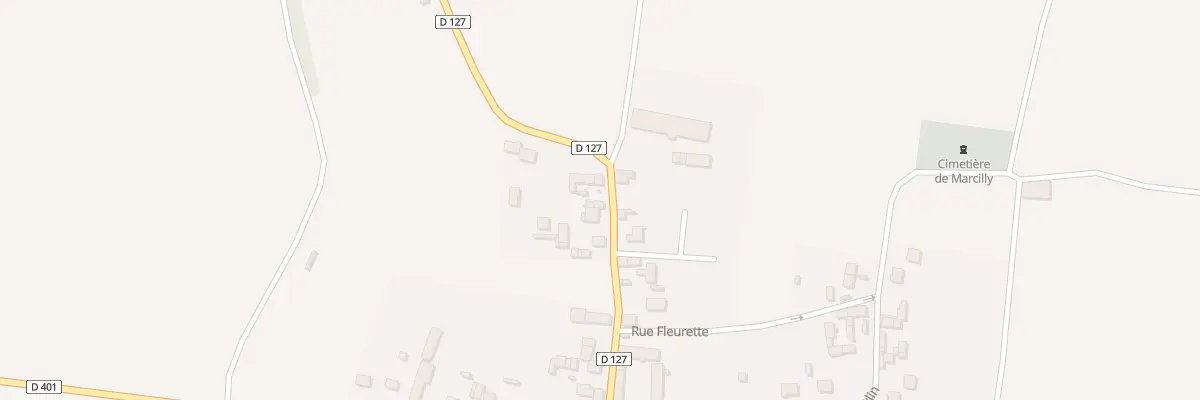 Plan du 25 Rue des Mousseaux à Marcilly