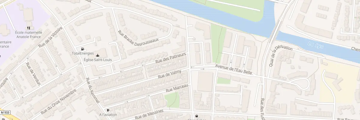 Plan du 5 Rue des Patineurs à Armentières