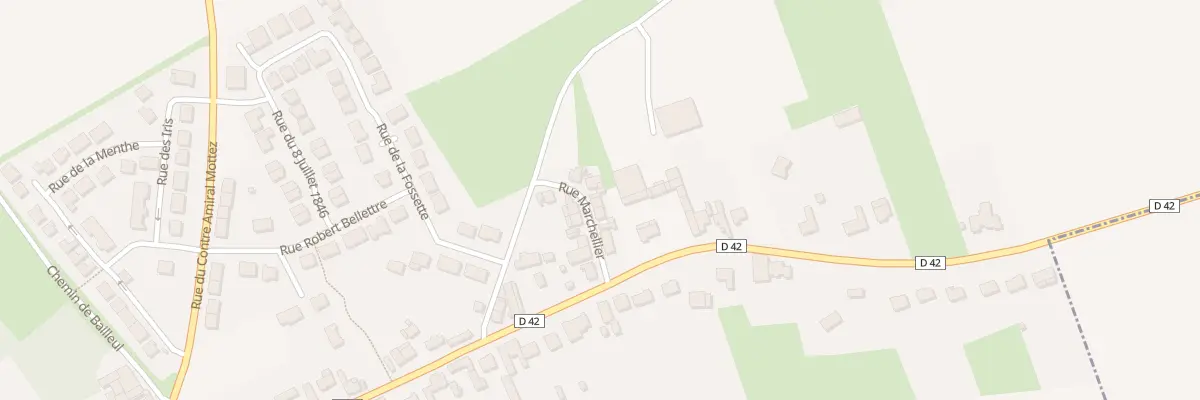 Plan du 5 Rue Marchellier à Fampoux