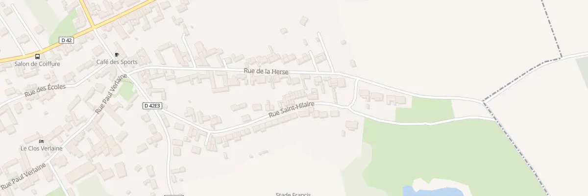 Plan du 18 Rue Saint Hilaire à Fampoux