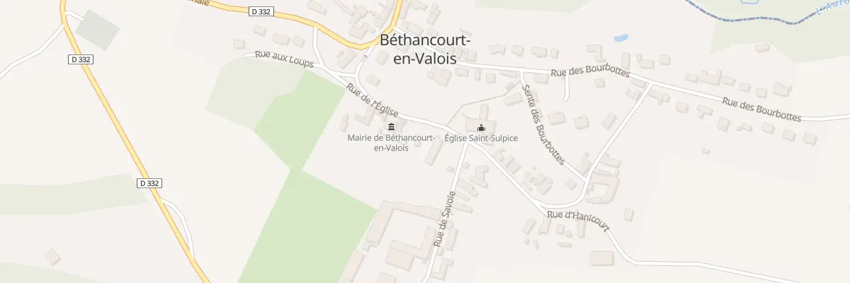 Plan du 17 Rue de l’Eglise à Béthancourt-en-Valois