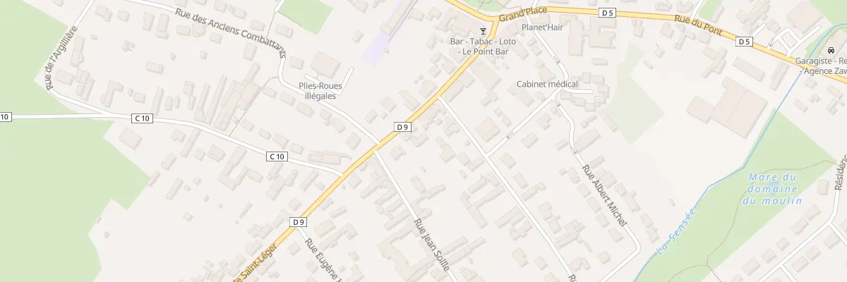 Plan du 17 Rue de Saint-léger à Croisilles