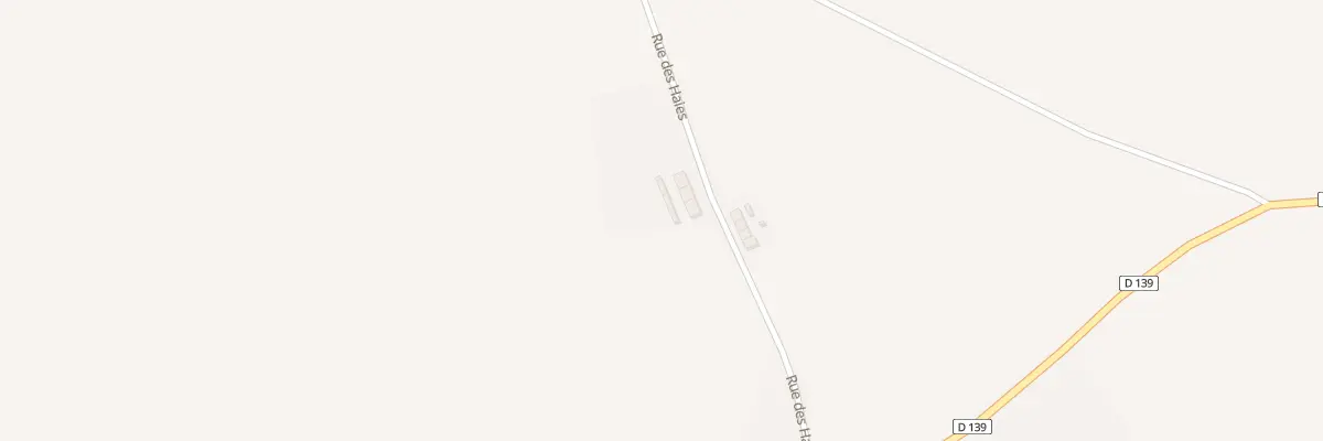 Plan du 1 Rue des Haies à Curchy