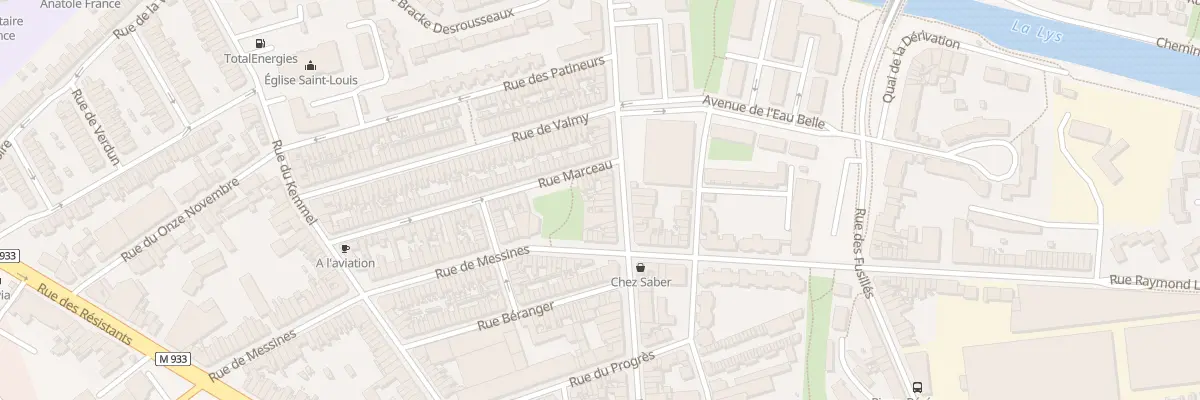 Plan du 89 Rue du Nord à Armentières