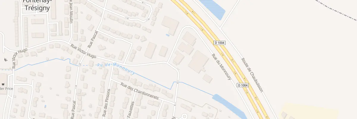 Plan du 15B Rue Victor Hugo à Fontenay-Trésigny