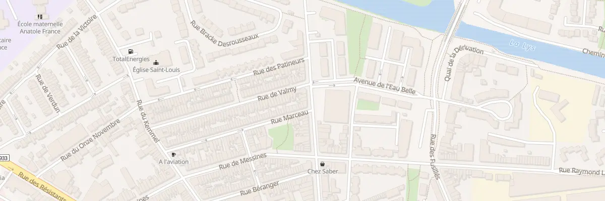 Plan du 99 Rue du Nord à Armentières