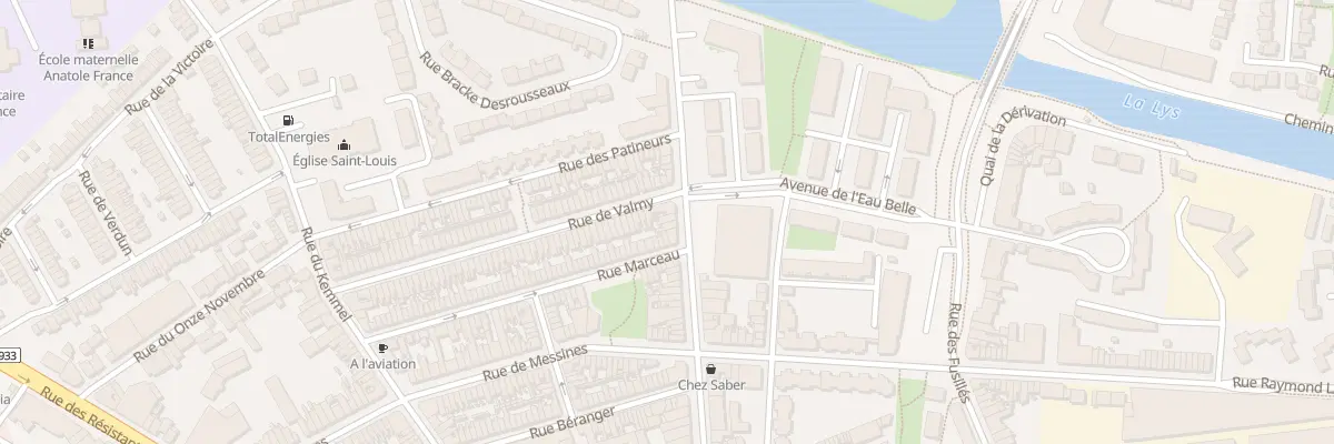 Plan du 101 Rue du Nord à Armentières