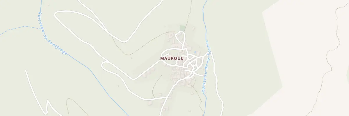 Plan du 5732F Mauroul à Saint-Julien