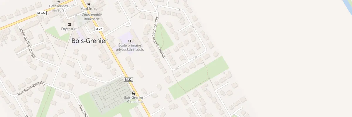 Plan du 3 Rue Paul et André Charlet à Bois-Grenier