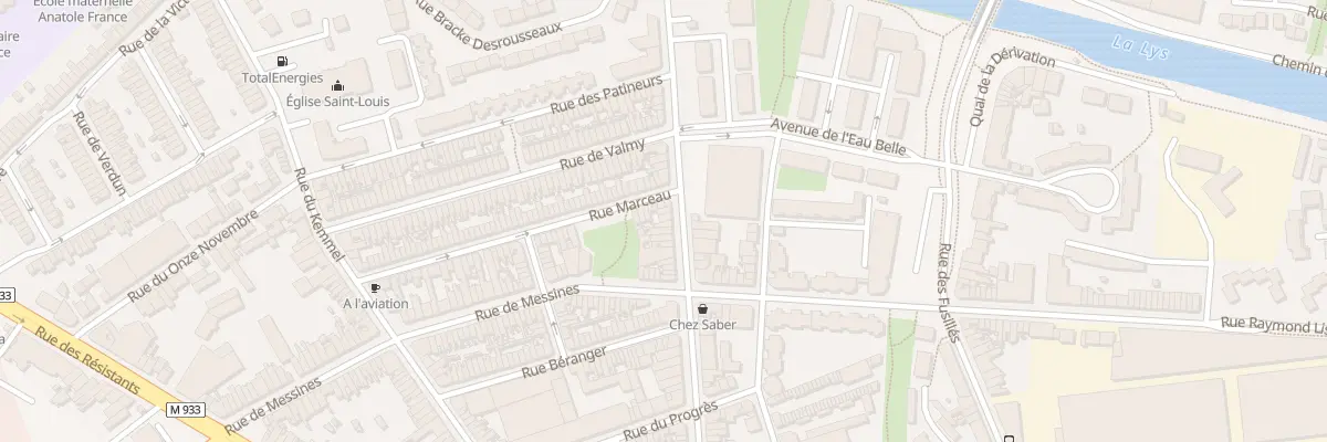 Plan du 93 Rue du Nord à Armentières