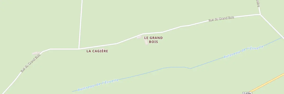 Plan du 5233 Le Grand Bois à Couleuvre