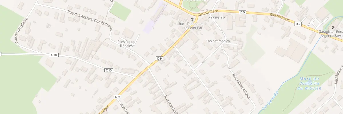Plan du 13 Rue de Saint-léger à Croisilles