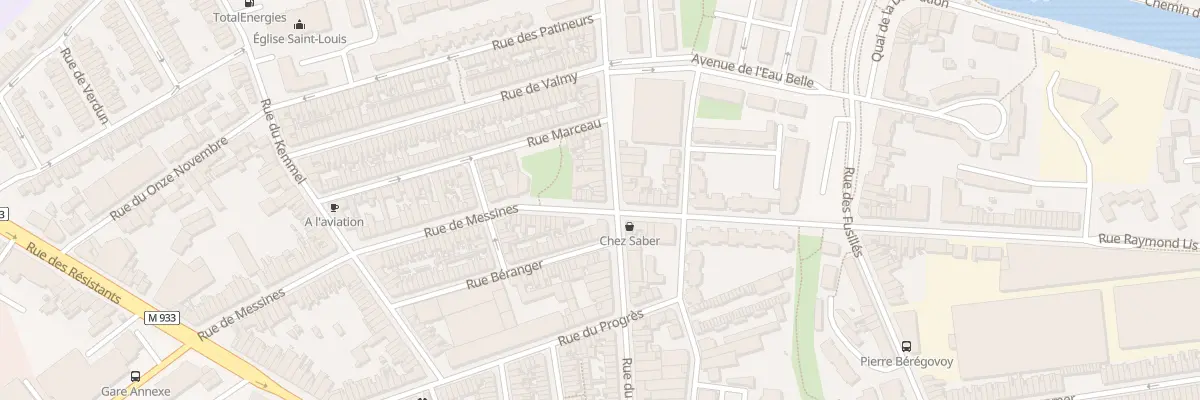 Plan du 22 Rue de Messines à Armentières