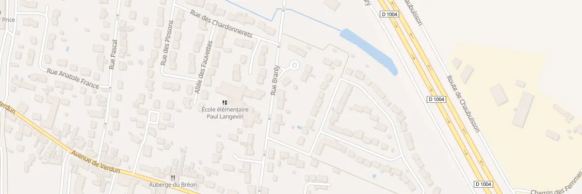 Plan du 18 Rue Branly à Fontenay-Trésigny