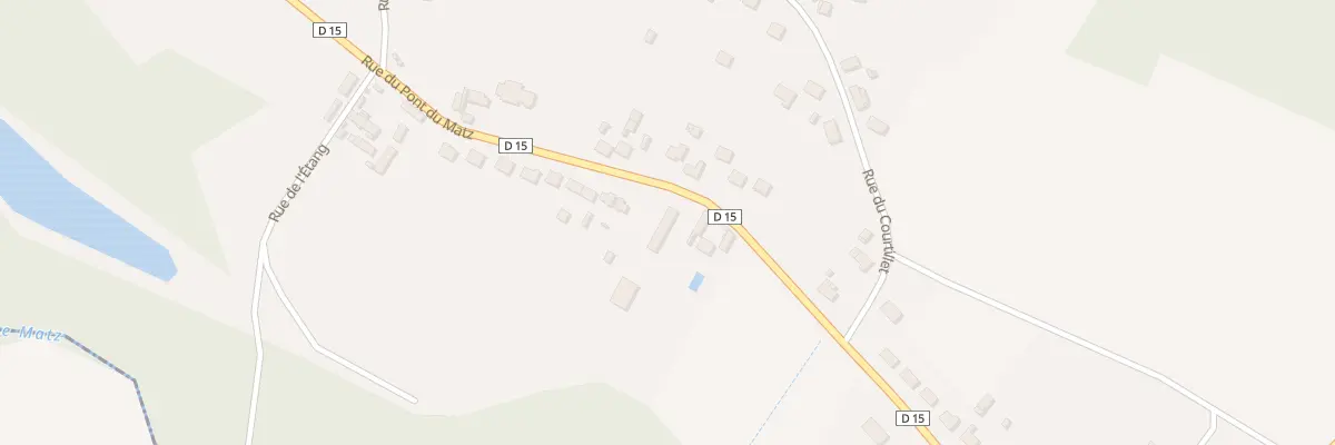 Plan du 55A Rue du Pont du Matz à Machemont