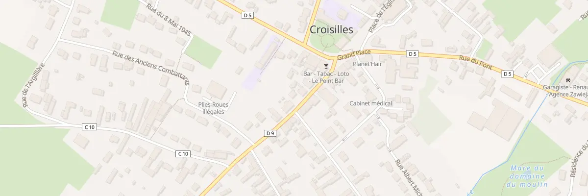 Plan du 4B Rue de Saint-léger à Croisilles