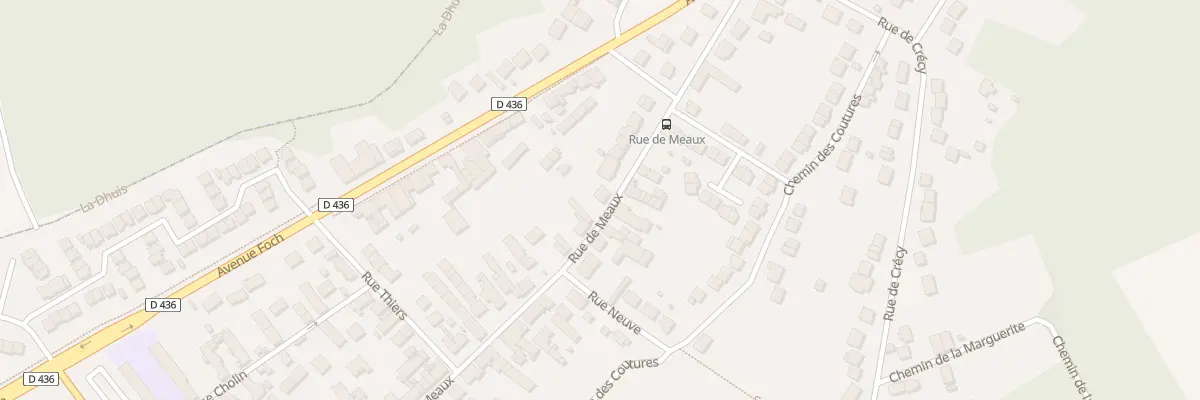 Plan du 71 Rue de Meaux à Quincy-Voisins