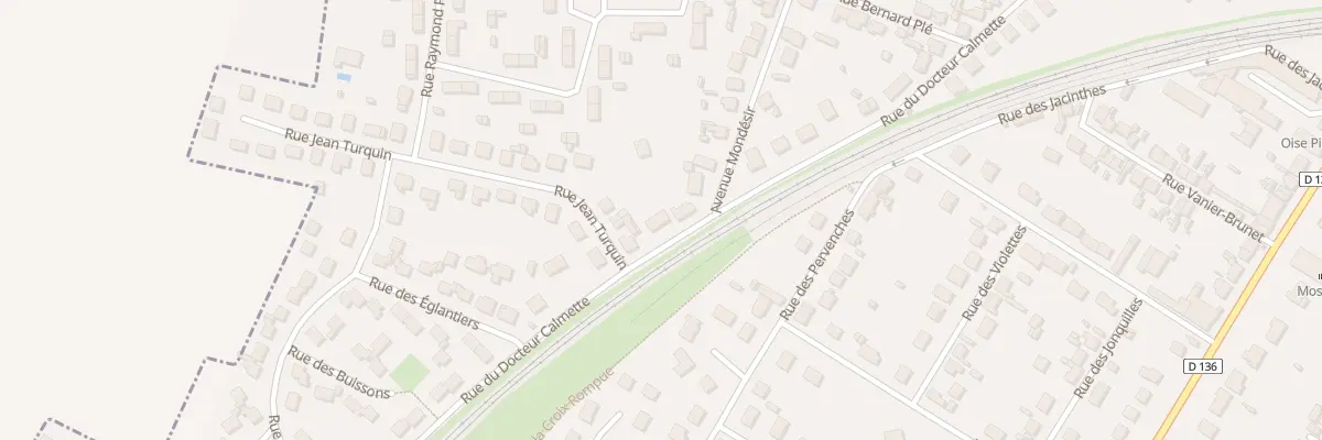 Plan du 32 Rue du Dr Calmette à Crépy-en-Valois