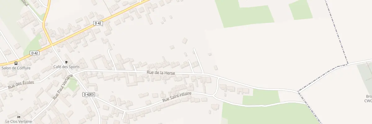 Plan du 36 Rue de la Herse à Fampoux