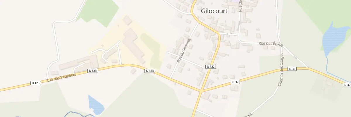 Plan du 110 Rue du Sequoia à Gilocourt