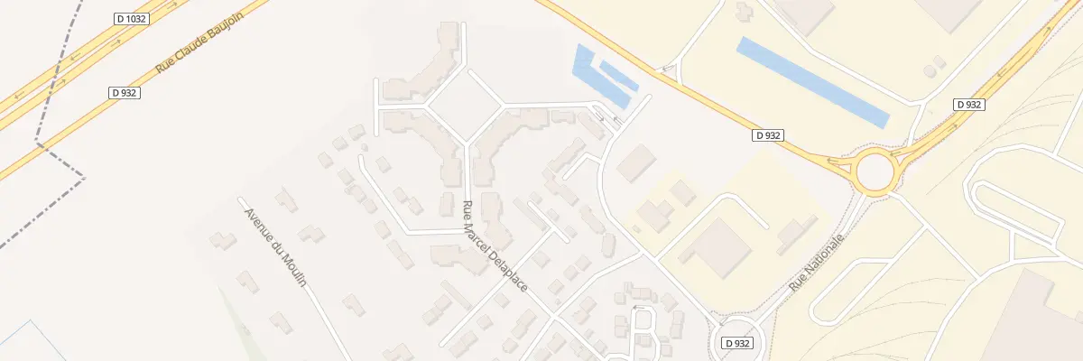 Plan du 23 Rue 57 Ri à Thourotte
