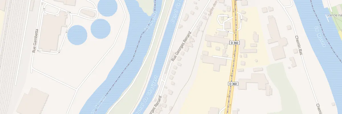 Plan du 42 Rue Georges Renard à Meaux