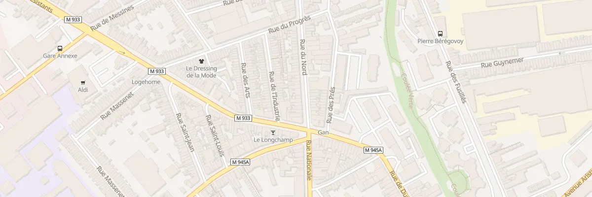 Plan du 13 Rue du Nord à Armentières